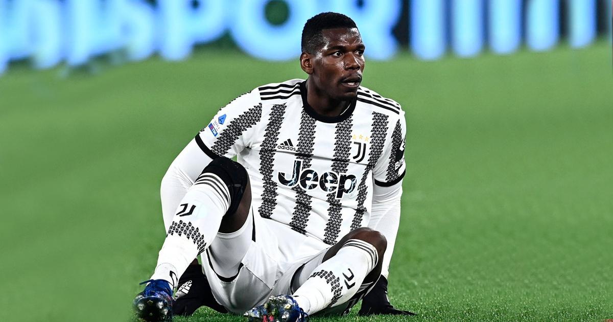 Paul Pogba volvió a lesionarse y será baja en Juventus por tres semanas