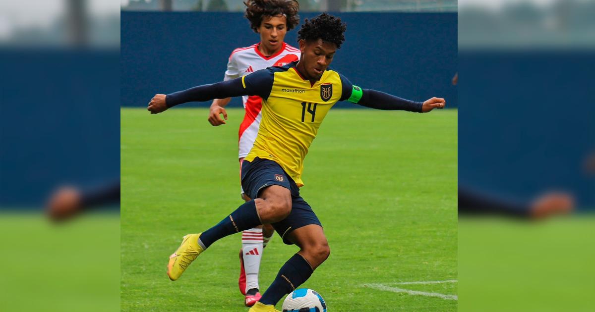 (FOTOS | VIDEO) Selección peruana Sub 17 empató 1-1 en amistoso con Ecuador en Quito