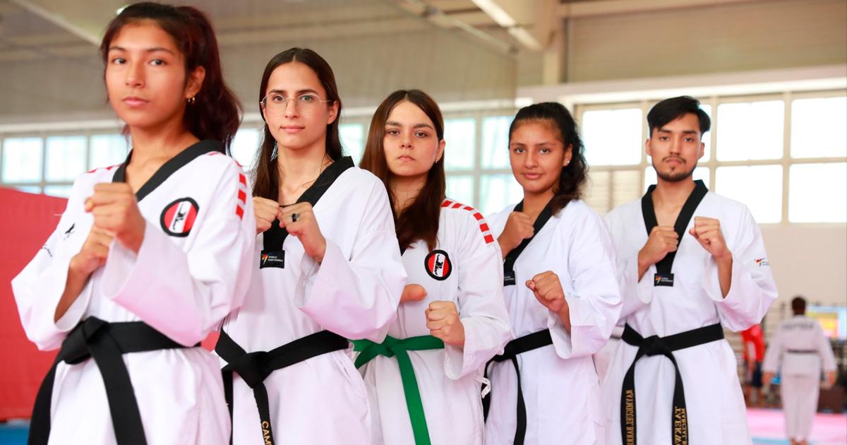 Taekwondo peruano y su nueva generación que estará en los Panamericanos de Santiago