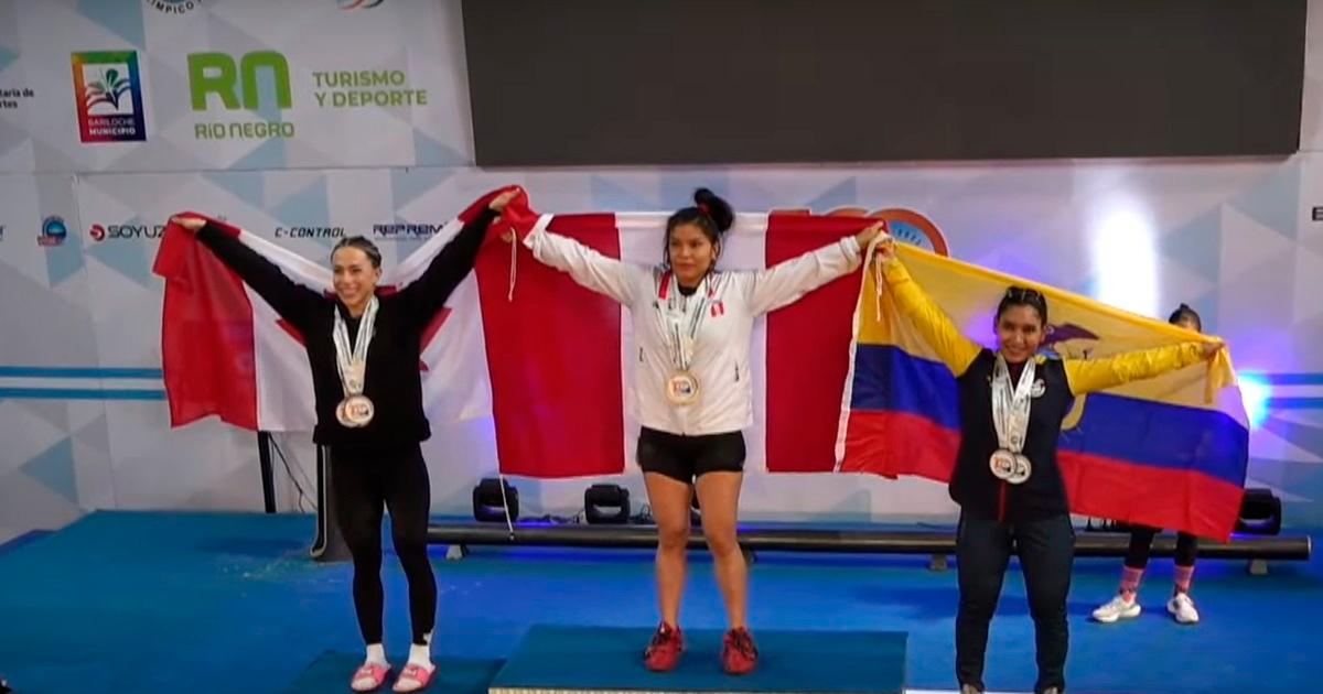 ¡Arriba Perú! Shoely Mego ganó triple medalla de oro en Argentina