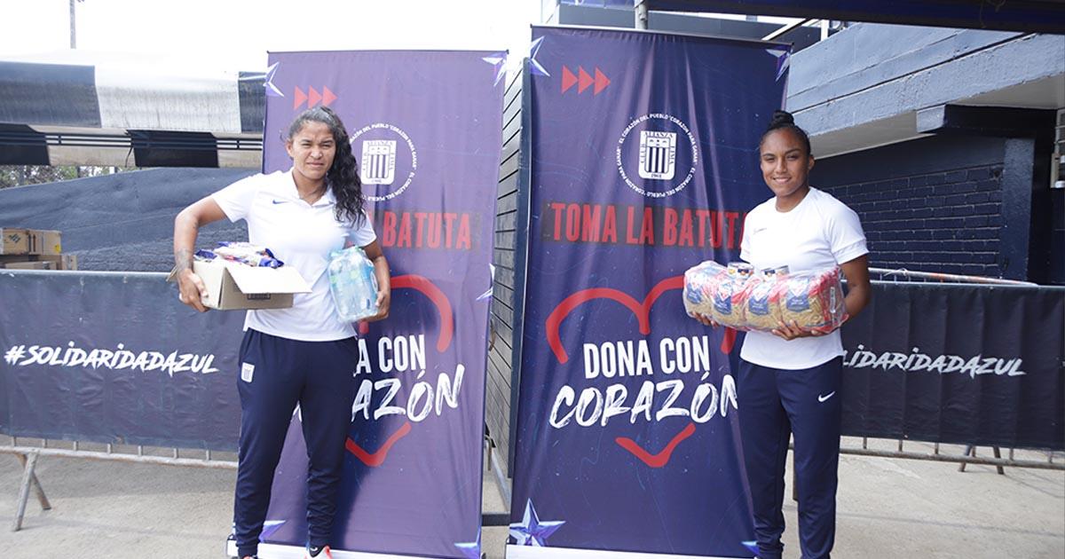 Alianza Lima inició campaña solidaria 'Dona con Corazón' en Matute