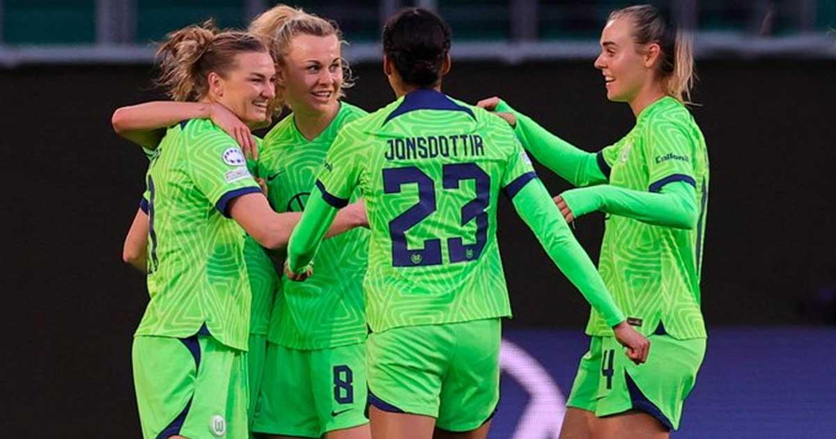Wolfsburgo eliminó al PSG y se metió a semis de la Champions Femenina