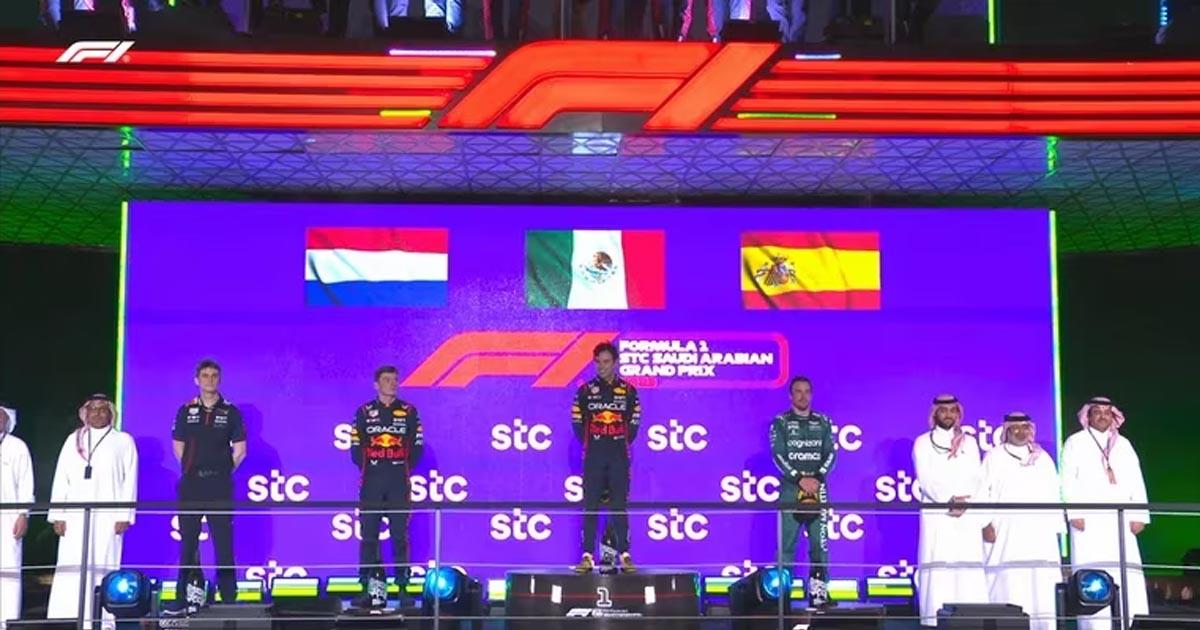 'Checo' Pérez ganó el GP de Arabia Saudita