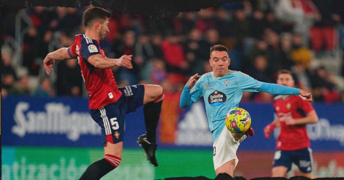 Celta de Vigo sumó de visita ante Osasuna