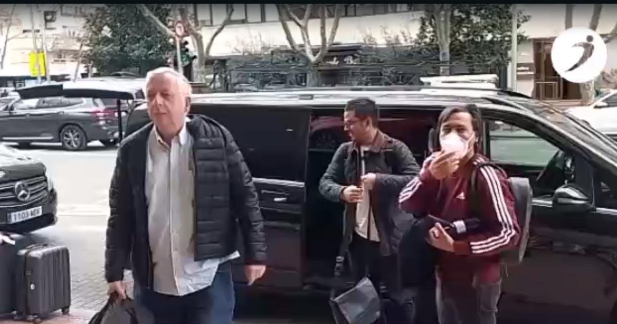 (VIDEO) Primera delegación peruana llegó a Madrid