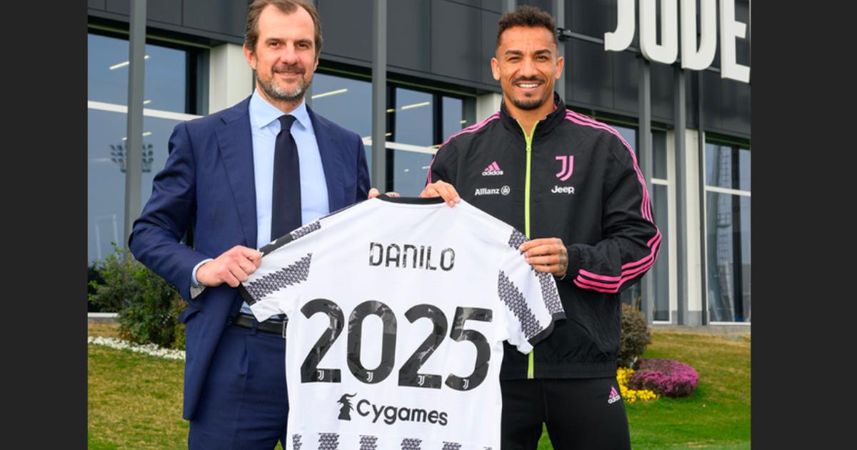 No se aleja de la 'Vieja Señora': Danilo amplió con Juventus hasta el 2025