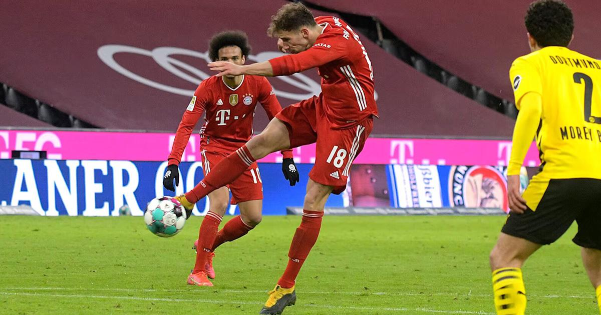 Leon Goretzka: "Bayern Múnich siempre es favorito contra Borussia Dortmund"