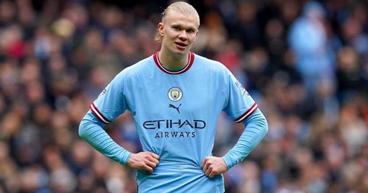 Haaland sigue sin entrenar a un par de días del Liverpool