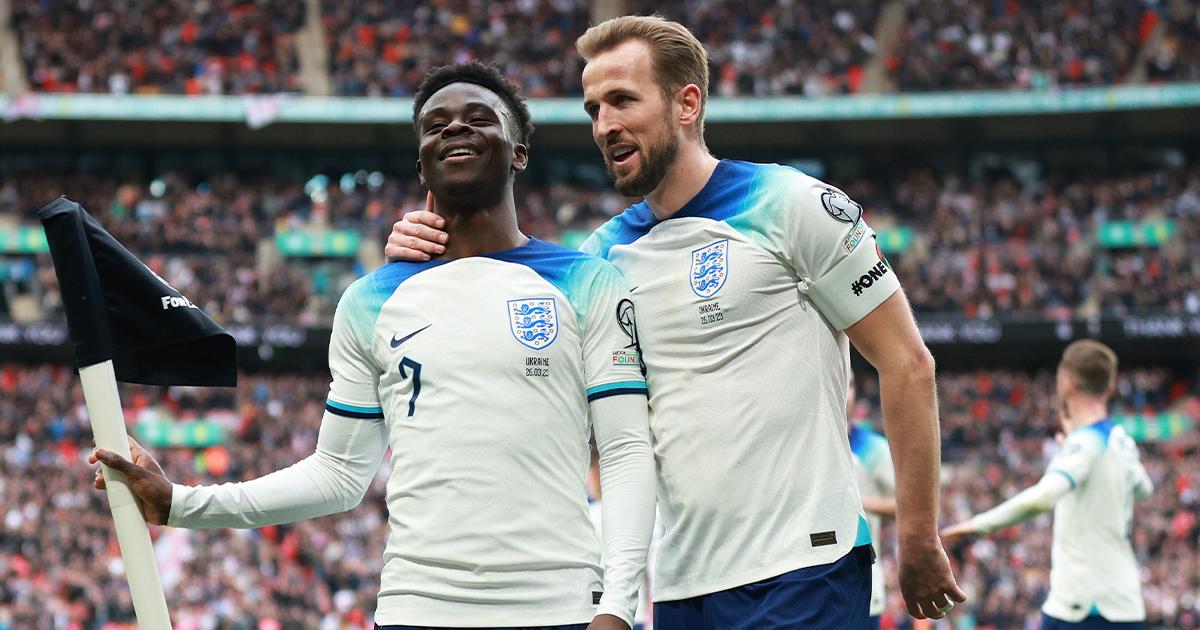 Inglaterra derrotó 2-0 a Ucrania por el Clasificatorio a la Eurocopa