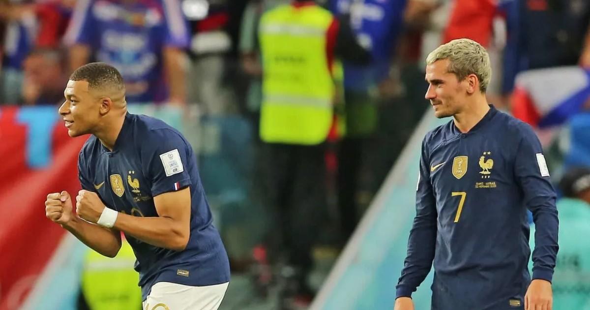 Mbappé se reunió con Griezmann para limas asperezas