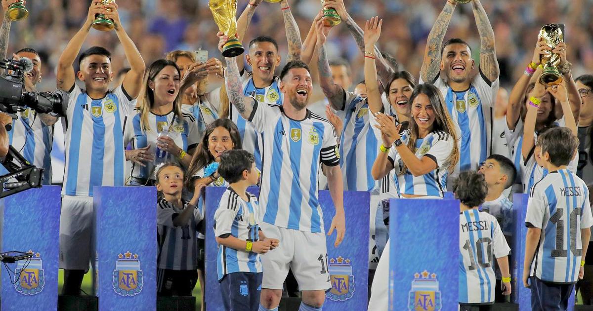 Lionel Messi, sobre los festejos: “No tengo palabras para explicar lo que siento”
