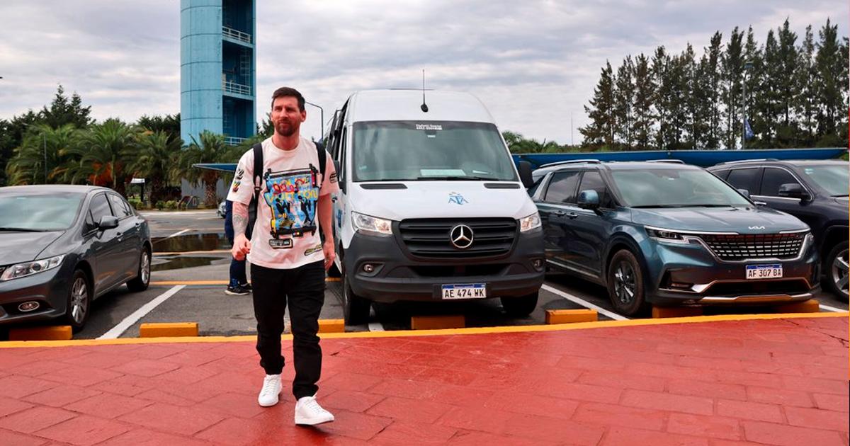 Messi se unió a la Selección argentina