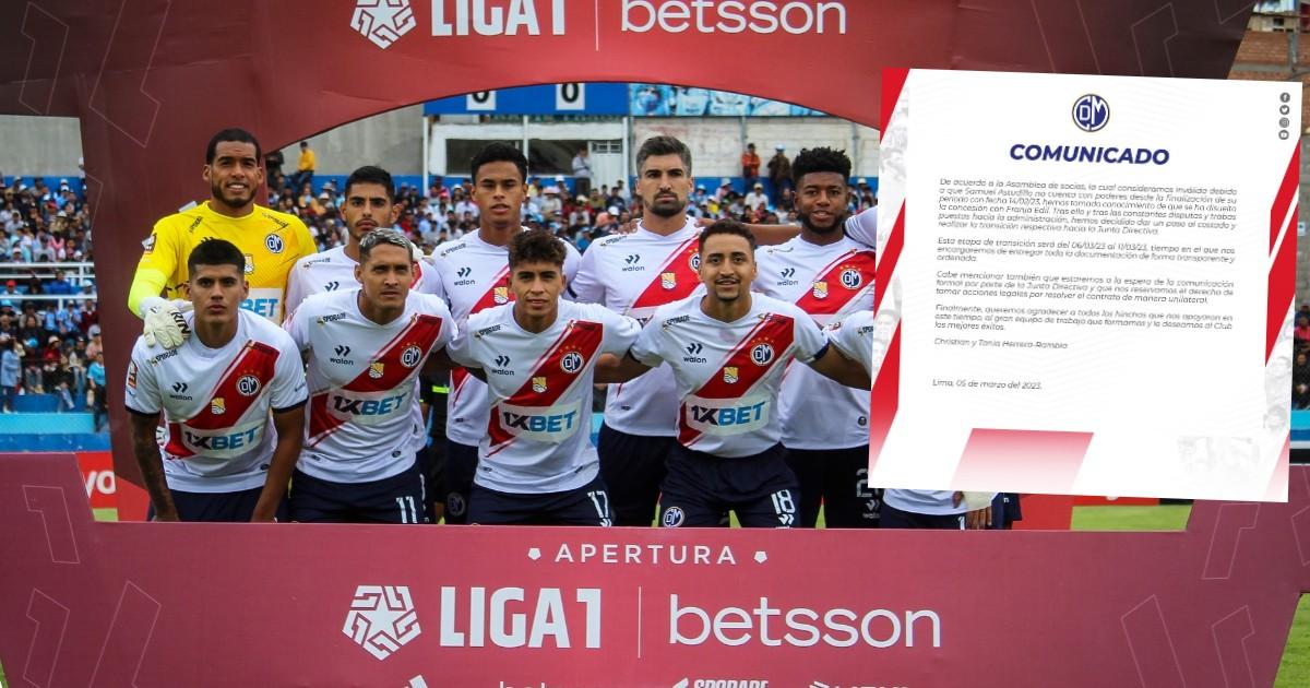 'Franja Edil' anunció su salida de Deportivo Municipal