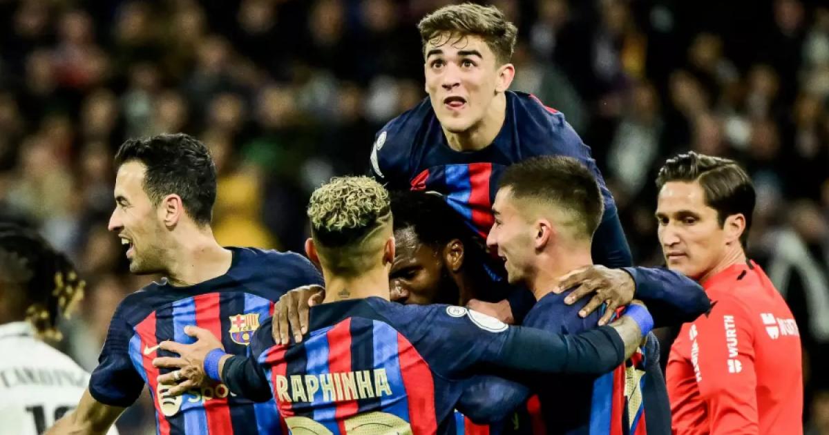 🔴EN VIVO|  Barcelona supera por 1-0 a Real Madrid por La Copa del Rey 