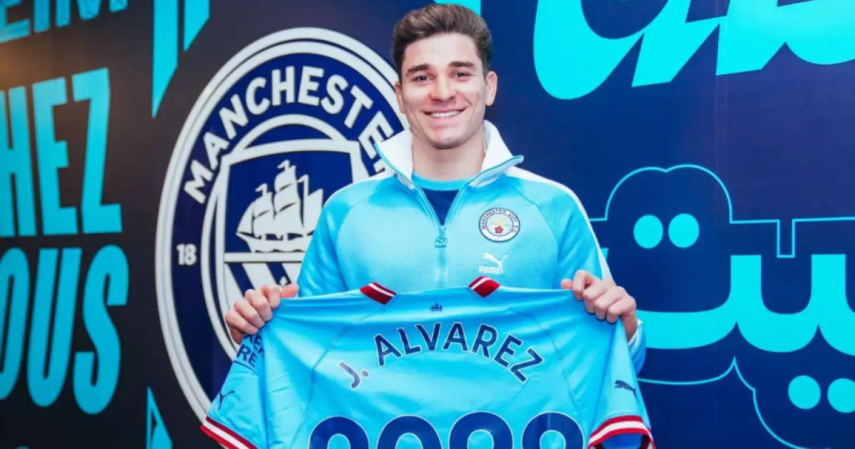 Julián Álvarez renovó con Manchester City hasta el 2028
