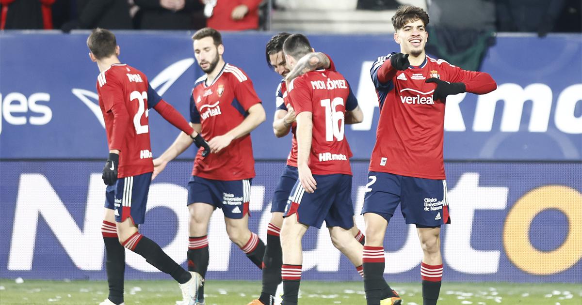 (VIDEO) Osasuna sacó ventaja ante el Athletic en la semifinal de la Copa del Rey