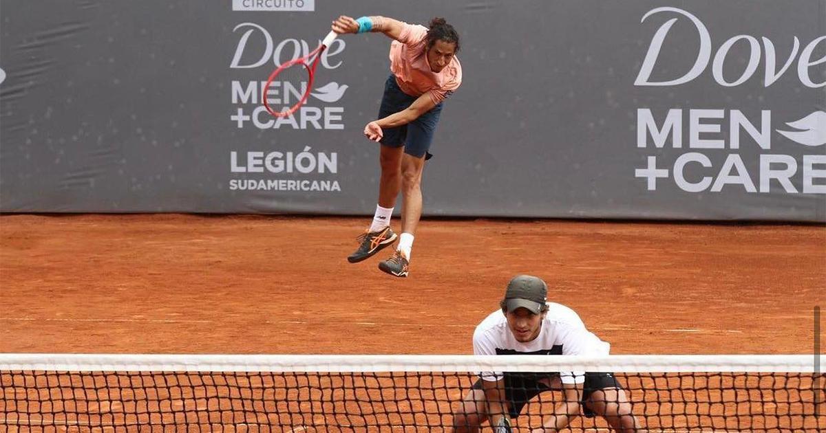 Hermanos Huertas del Pino clasificaron a semifinales en dobles del Challenger de Chile