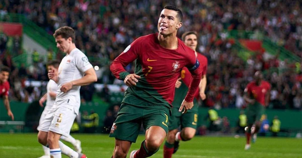 Con doblete de Cristiano: Portugal goleó a Liechtenstein en clasificatorio a la Eurocopa