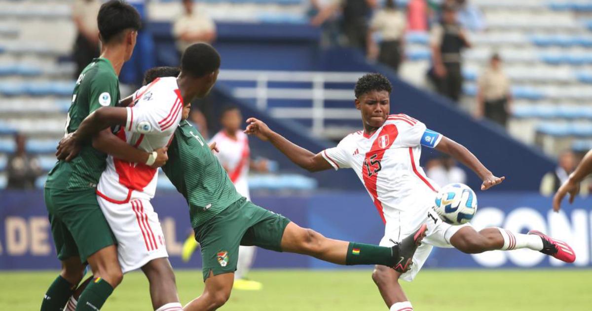 (VIDEO) Perú cayó ante Bolivia en su debut en el Sudamericano Sub 17