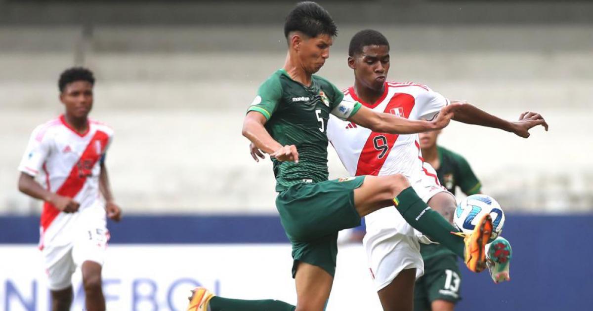 (VIDEO) Perú cayó ante Bolivia en su debut en el Sudamericano Sub 17