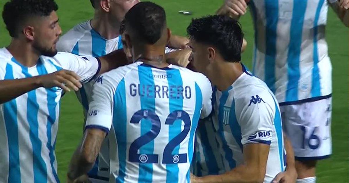 (VIDEO) Así fue el segundo gol de Guerrero en Racing