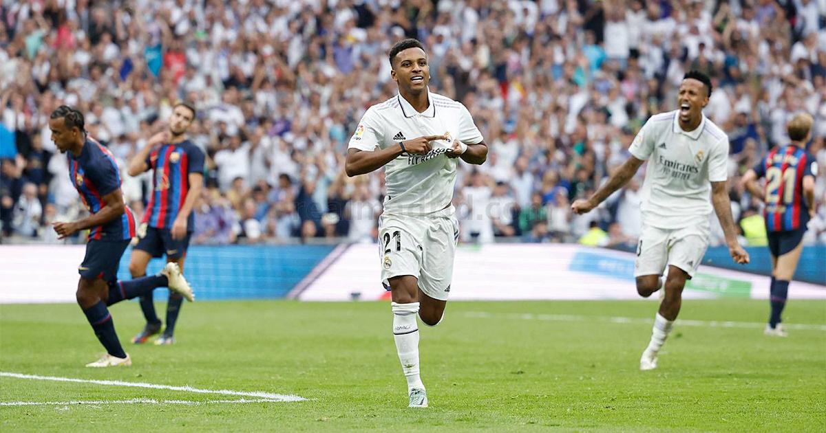 Un arma más: Real Madrid recupera a Rodrygo para el clásico ante Barcelona