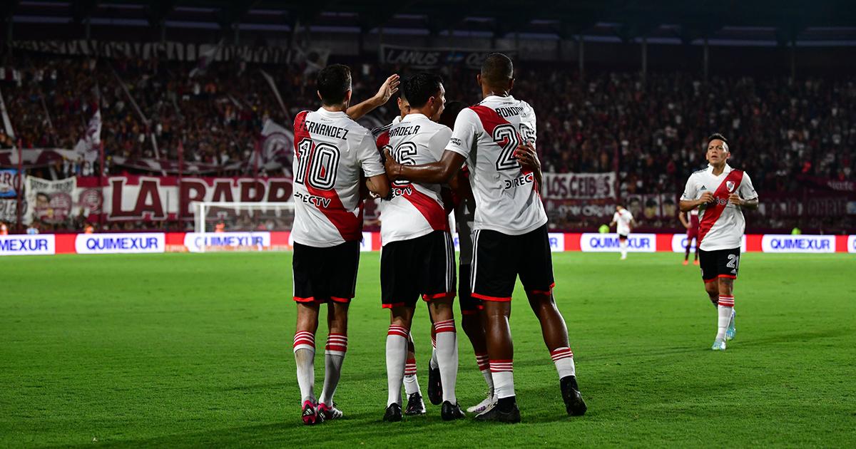 (VIDEO) River Plate venció a Lanús e iguala a los punteros en la liga argentina