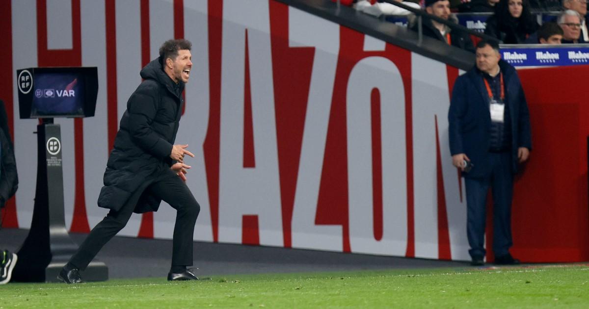 Simeone: "El equipo está con ilusión"