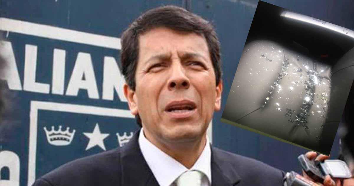 Delegado de Alianza denunció que bus de íntimos fue atacado con piedras en Bernal