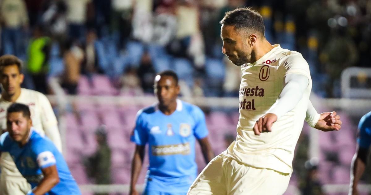 (FOTOS) Universitario logró gran triunfo por 2-1 sobre Binacional en Cusco