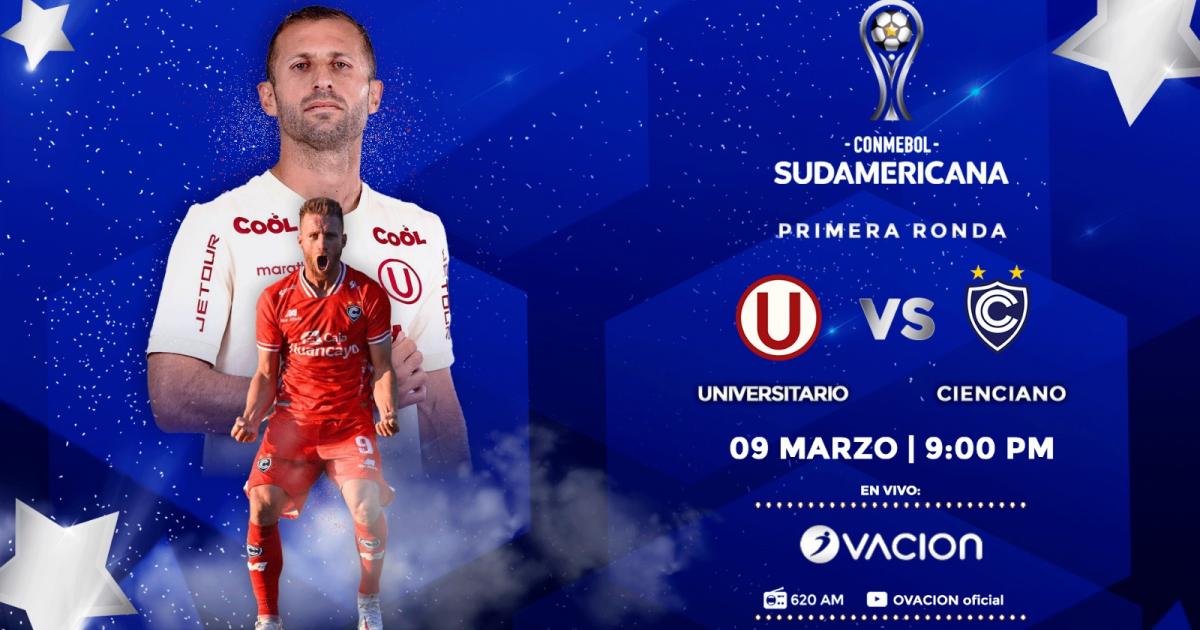 ¡Vive el Universitario - Cienciano por Copa Sudamericana al estilo de Ovación!