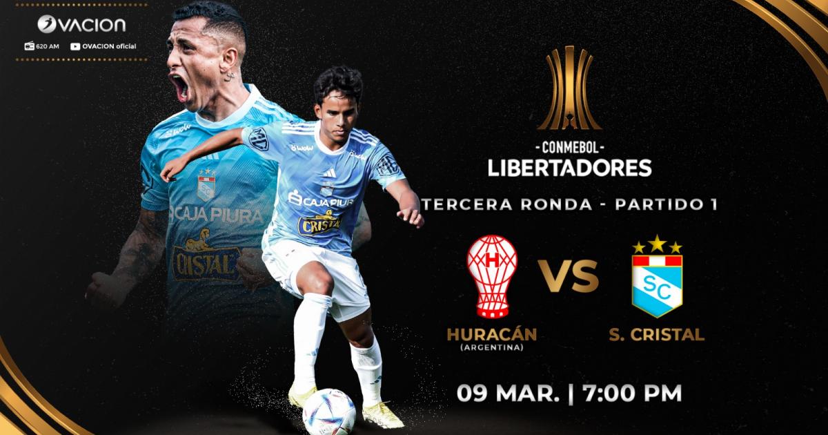 ¡Vive el Huracán - Cristal por Copa Libertadores al estilo de Ovación!