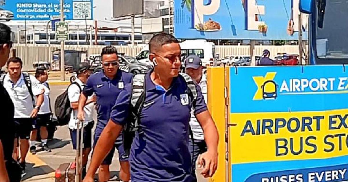 Con Christian Cueva a la cabeza, Alianza Lima viajó esta tarde a Huancayo