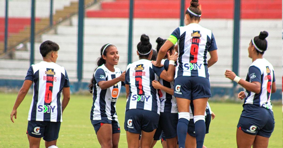 ¡Debut con goleada! Alianza Lima venció 8-0 a San Martín en inicio de Liga femenina