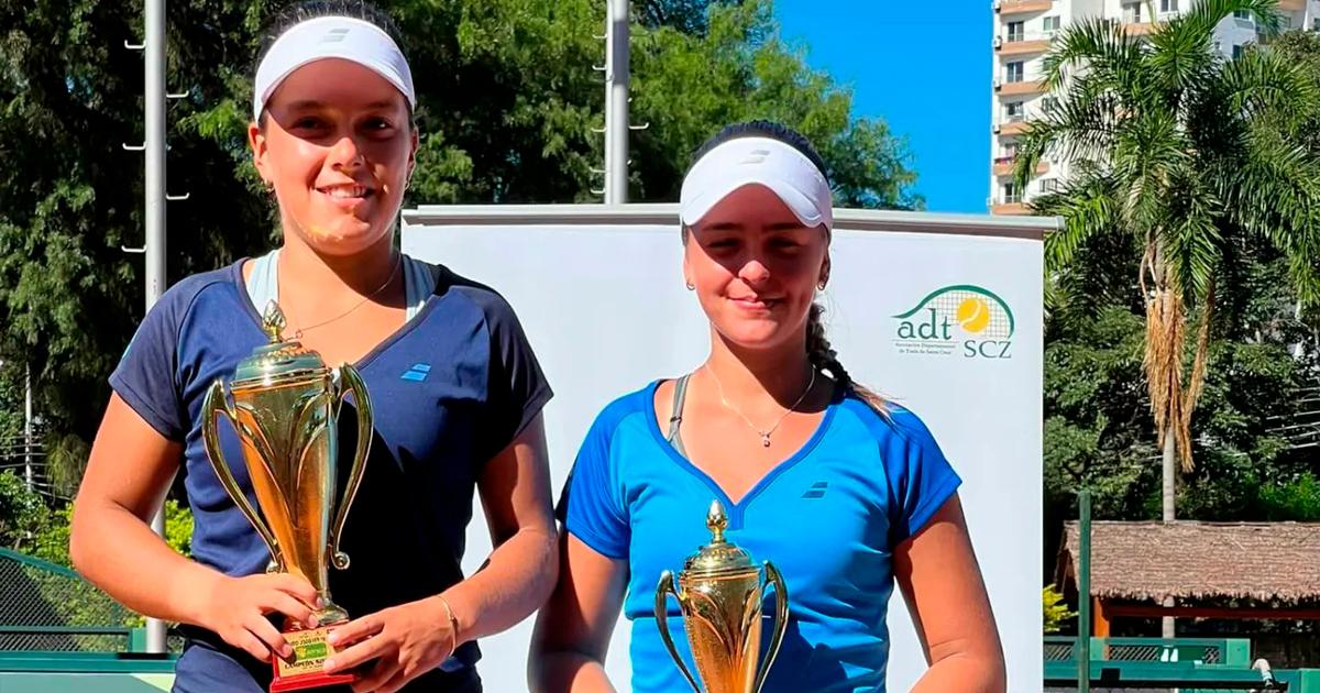 Lucciana Pérez se coronó campeona en singles y dobles en Santa Cruz