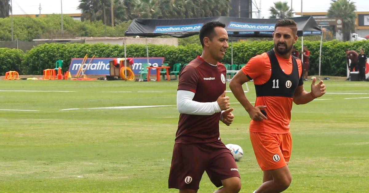 (VIDEO/FOTOS) Luis Urruti entrenó diferenciado en la práctica matutina de Universitario 