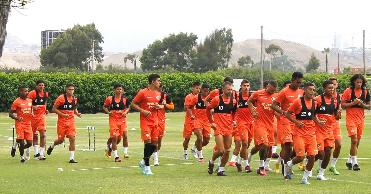 (VIDEO/FOTOS) Luis Urruti entrenó diferenciado en la práctica matutina de Universitario 