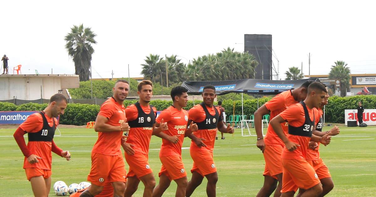 (VIDEO/FOTOS) Luis Urruti entrenó diferenciado en la práctica matutina de Universitario 