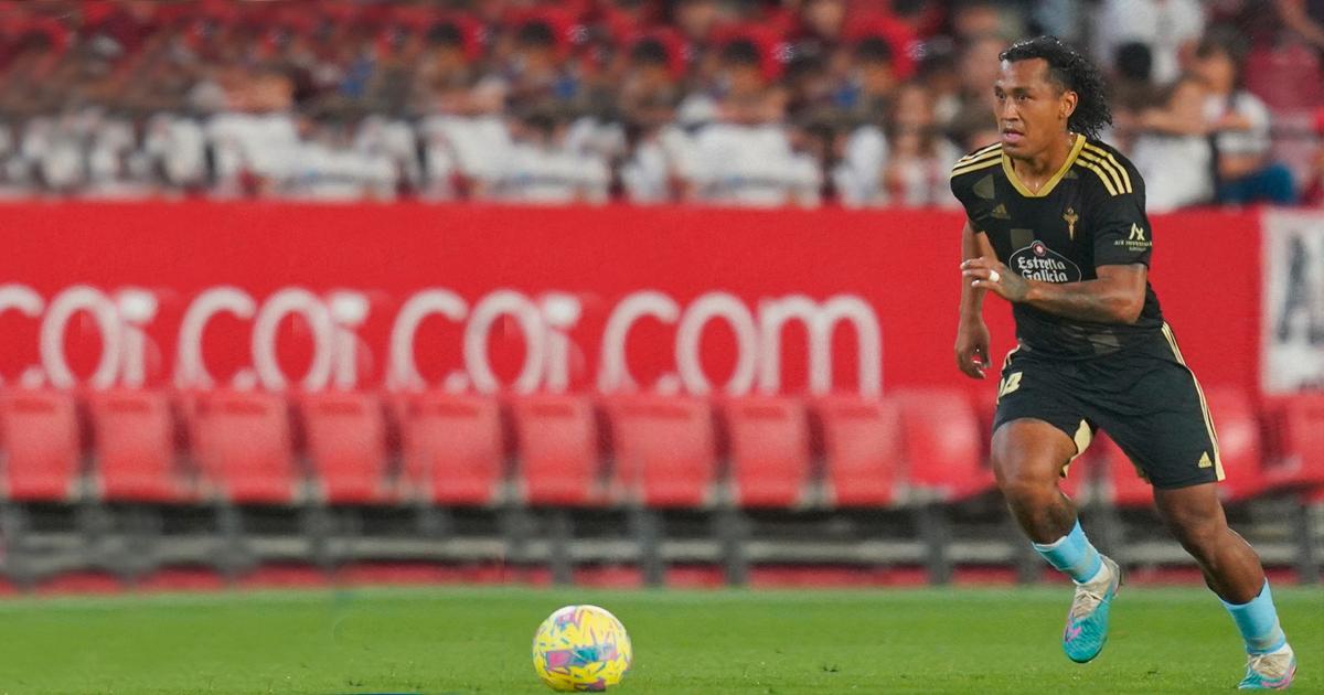 Con Tapia, Celta igualó 2-2 con Sevilla por la Liga española