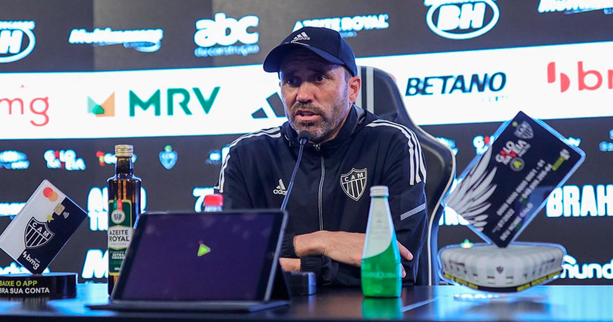 ¡No se va! Eduardo Coudet garantizó su continuidad como técnico de Atlético Mineiro