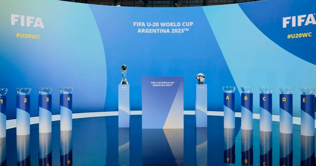 Así quedaron los grupos del Mundial Sub 20 de Argentina