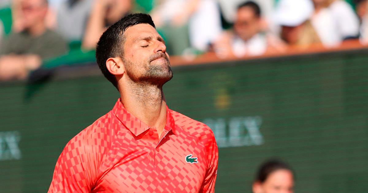 Novak Djokovic será baja en el Mutua Madrid Open por lesión