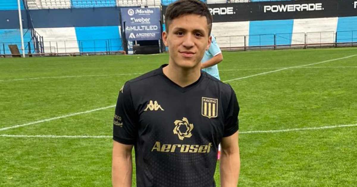 Catriel Cabellos anotó doblete en la victoria de la reserva de Racing a Gimnasia y Esgrima