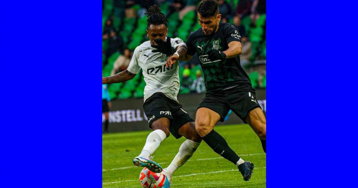 Yordy Reyna fue titular en victoria del TorpedoFC por la Premier League de Rusia
