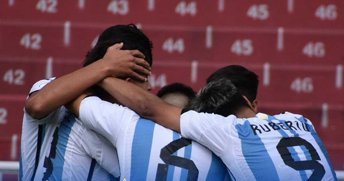 Argentina derrotó a Chile en hexagonal final del Sudamericano Sub-17