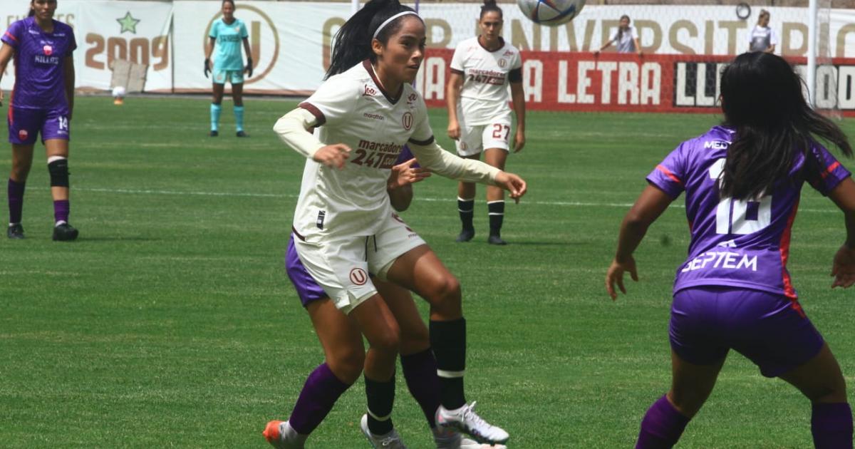 (FOTOS) Universitario goleó por 3-0 a FC Killas en la Liga Femenina