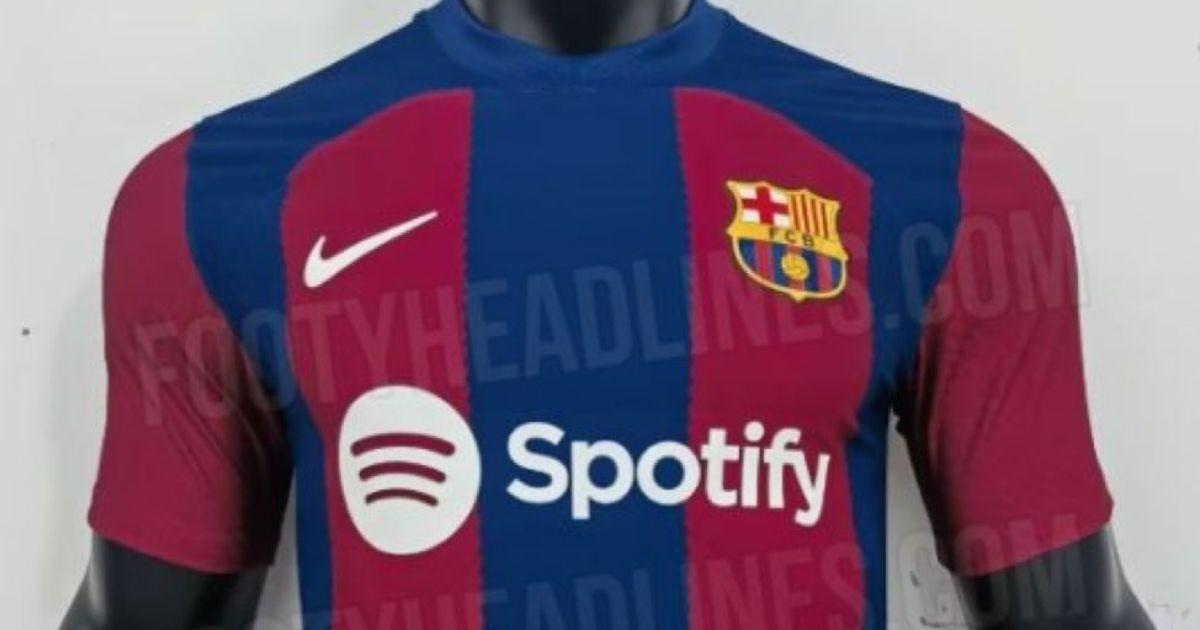 Se filtran imágenes de la camiseta del Barcelona para la próxima temporada