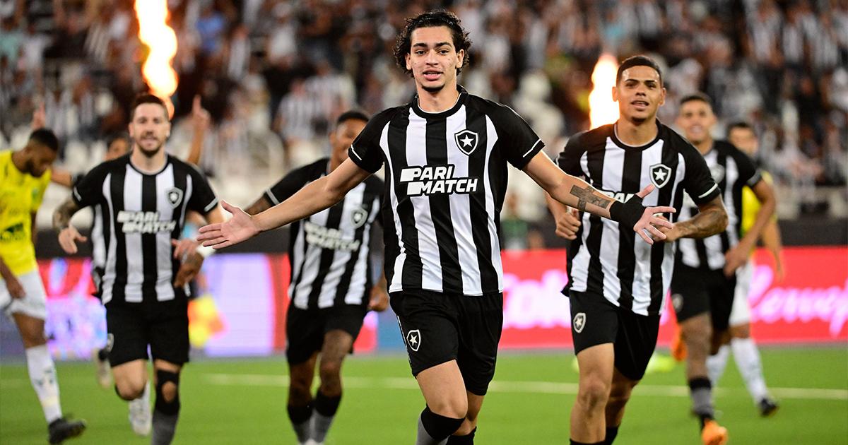 Botafogo derrotó 2-0 a Ypiranga y avanzó a octavos de la Copa de Brasil