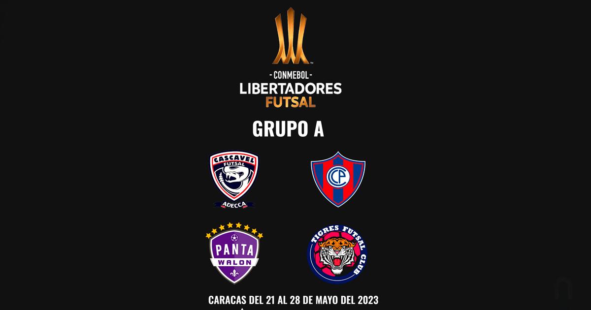 Conoce cómo quedaron los grupos de la Copa Libertadores de Futsal 2023