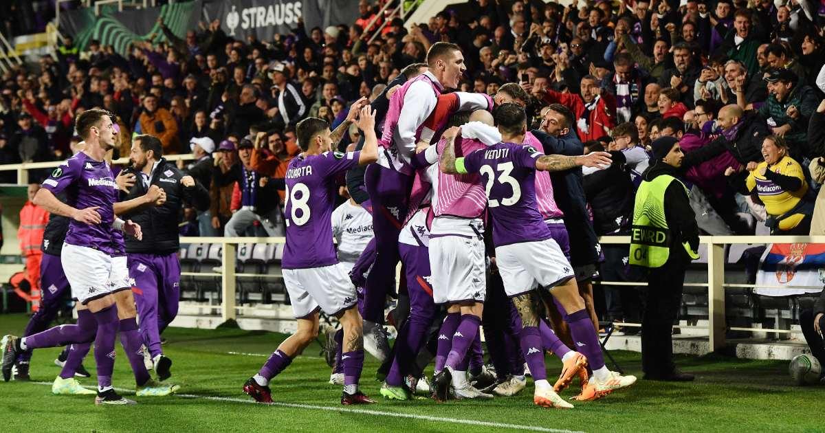 Fiorentina perdió pero avanzó a semifinales de la Conference League